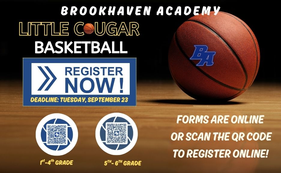 Register for Little Cougar Basketball! Photo